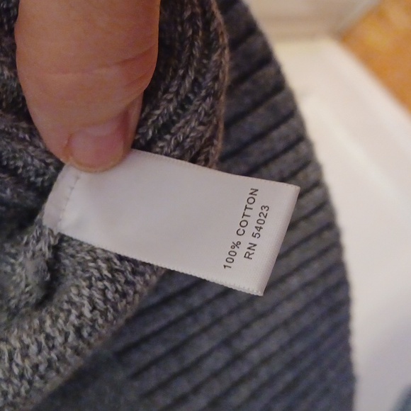 Banana Republic men's sweater jacket 100 percent cotton knit men's size small - Picture 4 of 5